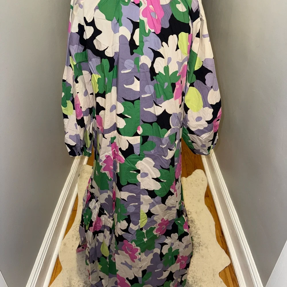 H&M  Floral Long Dress - Picture 7 of 12